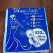 Blue Lady Extra Long Pads With Wides Wings Sanitary Pads – 320 mm, 40-Pack