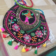 9 inch Handcrafted Cotton Embroidered Shoulder Bag for Girls & women (1 Pc)