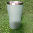 Durable steel mug for hot drinks