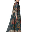 Georgette Gown with Dupatta