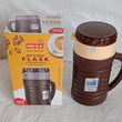 Stainless Steel Thermos Flask (Multiple Sizes): Travel Mug, Coffee, Tea (Leakproof)