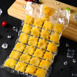 Disposable Ice Cube Bags, Stackable Easy Release Ice Cube Mold Trays Self-Seal Freezing Maker,Cold Ice Pack Cooler Bag for Cocktail Food Wine