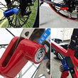 Sturdy wheel lock for motorcycle and scooter protection