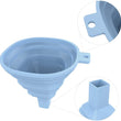 Compact and foldable silicone kitchen funnel