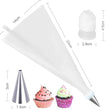 Cake decorating set, 12 pieces, with basting brush.