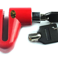 Wheel padlock disc lock for motorcycles and scooters