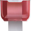 Waterproof tissue dispenser with phone holder, self-adhesive