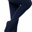 Women's Navy Blue Opaque Tights