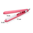 Beauty and Personal Care Professional Ceramic Plate Mini Hair Styler Straightener and Curler