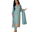 Viscos plazzo Dupatta set