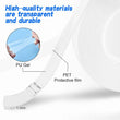 Reusable and washable double-sided gel tape