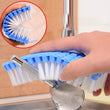 Flexible Plastic Cleaning Brush for Home, Bathroom,