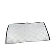 Big aluminum foil cover for outdoor air conditioners, protects against weather.