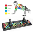 Body building push-up board tool for effective workout