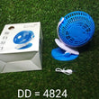 USB clip fan for personal cooling, compact and portable for summer use