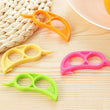 Creative snail ring peeler, ideal for peeling oranges.