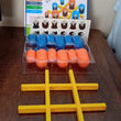 Tic-Tac-Toe Game, Gobble Game, Board Game Indoor (1 Set)