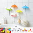 Multipurpose Umbrella Key Hat Holder Wall Hanging Hook Multicolor