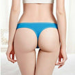 6 PACK PURE COTTON THONG PANTIES