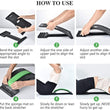 Multi-Level Back Stretcher Posture Corrector Device For Back Pain Relief