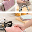 Multi-purpose kitchen cleaning towel in bright colors