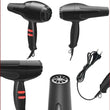 Versatile hair dryer with both hot and cold air options.