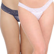 2-Pack Women's Fashionable Thong Panties