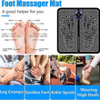 EMS foot massager with electric kneading for feet and legs