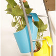 Colorful hanging planter pot