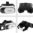 3D virtual reality headset with lens adjustment