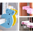 Cute animal door stopper, keeps kids' fingers safe from doors