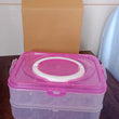 Double Layer 24 Grid Egg Storage Box for Egg Storage Container