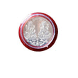 Silver color Coin for Gift & Pooja (Metal is not silver)