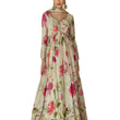 Gown with Nazneen Dupatta