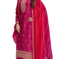 Plazzo Suit with Dupatta