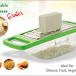 Cheese Grater / Slicer / Chopper With Stainless Steel Blades