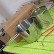 Small Deep Frying Pot With Strainer Basket (2 Pc Set)