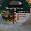 Safety Warning Tape, Construction Barrier Tape Non-Adhesive (100Mx5CM)