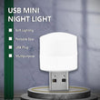 Small plug-in LED lamp for night use with PC and laptop