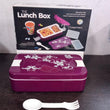 Compact lunch box with lid