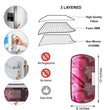 High material polyester fridge handle cover set of 2