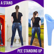 Stand and pee funnel for women, reusable and portable