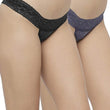 2-Pack Women's Fashionable Thong Panties