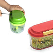 Handy vegetable chopper, 1000ml capacity.