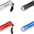 Portable Mini Torch, Super-Bright Mini 3 LED Bulb Pocket Torches - Small Keyring Torch Flashlight for Camping, Hiking, DIY, Travelling, Outdoors and More 3 Battery operated (Battery not included / 1 pc / Mix Color )