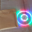 Colorful LED Cocktail Coaster, Round Ultra-Thin LED Drink Coaster (1 Pc)