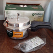 Aluminium Unique Goldex Pressure Cookers With Outer Lid (2 Litres / 5-Year warranty)