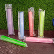 Portable toothbrush case with hygienic plastic design for travel.