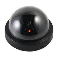 Wireless dummy CCTV camera with visible lens