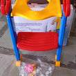 Toddler potty with step ladder